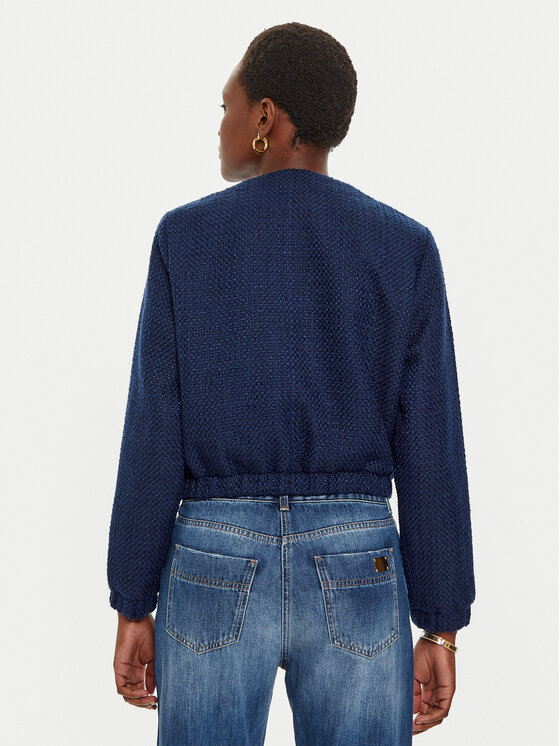 United Colors Of Benetton United Colors Of Benetton Geacă 2FCZDN06K Bleumarin Regular Fit