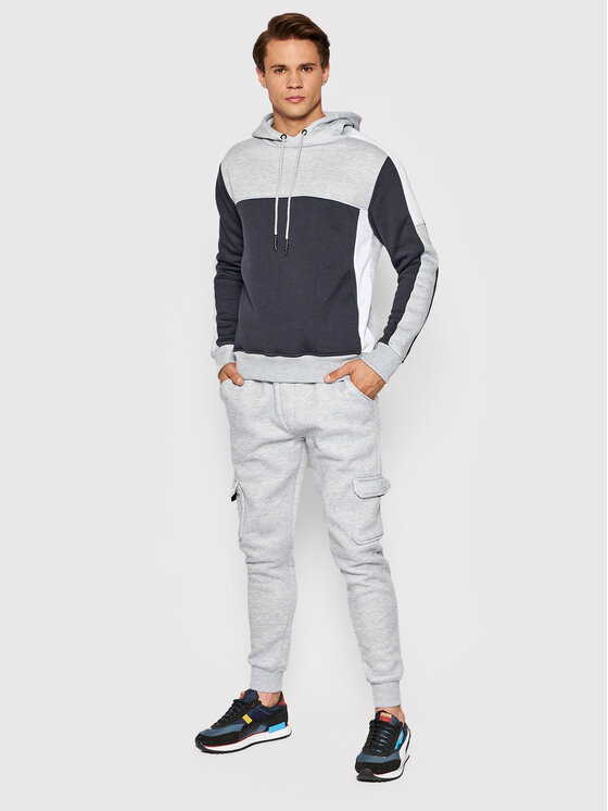 Felpa MSS-516AUBURN Grigio Regular Fit