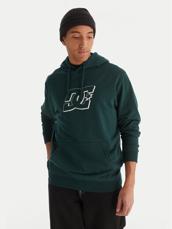 DC Shoes DC Shoes Pulóver Hampden ADYFT03416 Zöld Regular Fit