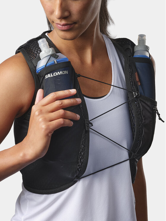 Salomon Salomon Bežecká vesta Active Skin 4 LC2178800 Čierna