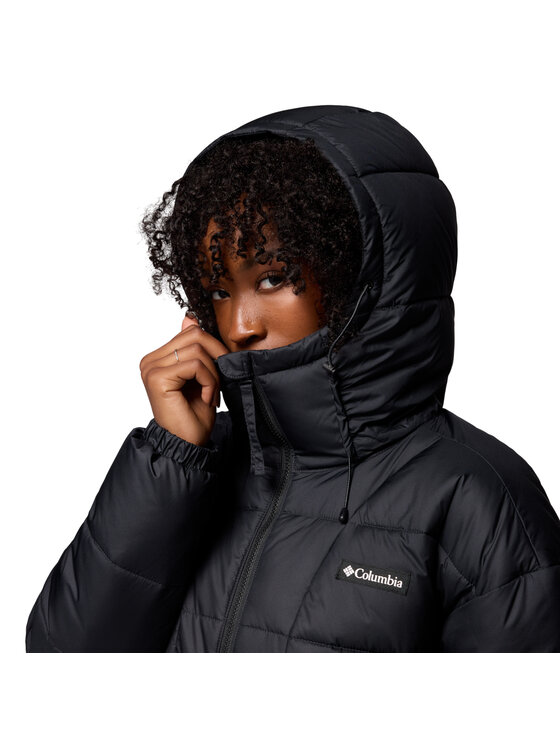 Columbia Columbia Kurtka przejściowa Pike Lake III Hooded Jacket Czarny Regular Fit