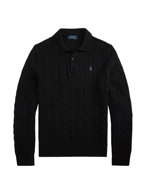 Polo Ralph Lauren Polo Ralph Lauren Πουλόβερ 710974165001 Μαύρο Regular Fit