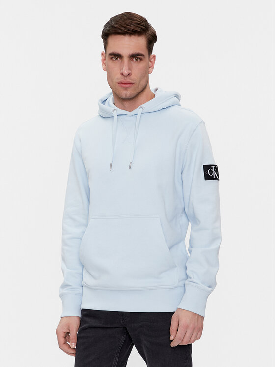 Calvin Klein Jeans Bluză J30J323430 Albastru celest Regular Fit