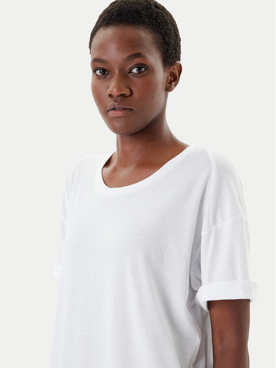 G-Star Raw G-Star Raw T-shirt Rolled Up D24524-4107 Bijela Loose Fit