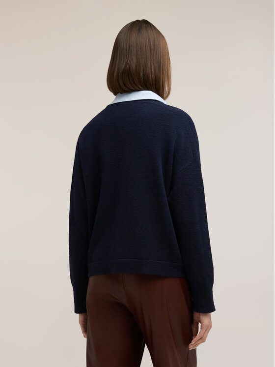 Motivi Motivi Maglione M246E002264N034 Blu Regular Fit