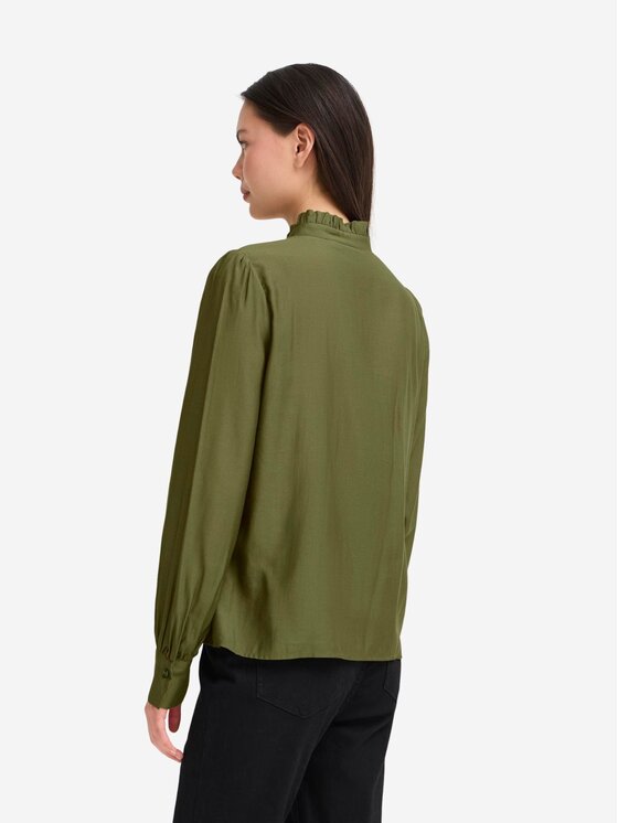 ICHI ICHI Camicia Camicia ihkarlani sh Verde Regular Fit