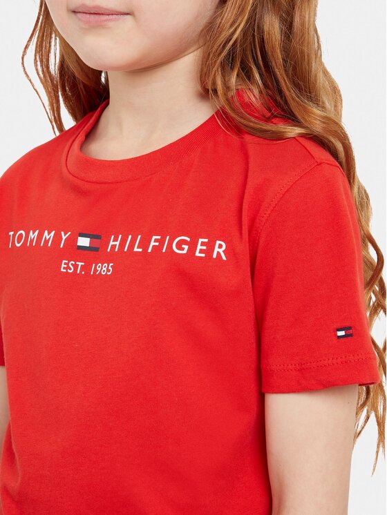 Tommy Hilfiger Tommy Hilfiger Tričko Essential KS0KS00210 S Červená Regular Fit