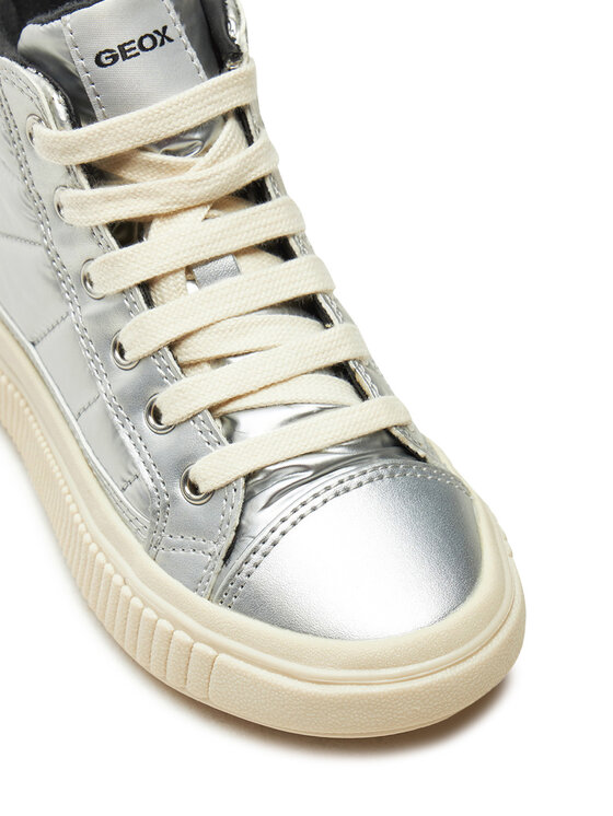 Geox Geox Snīkeri J Laquinny Girl J46M3C 0LVNF C1007 M Sudraba