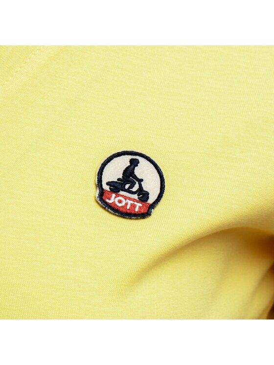 Jott Jott T-Shirt SS24WTSH10-60A_L Żółty Regular Fit
