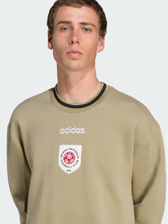 adidas adidas Longsleeve 151305 Zielony Loose Fit