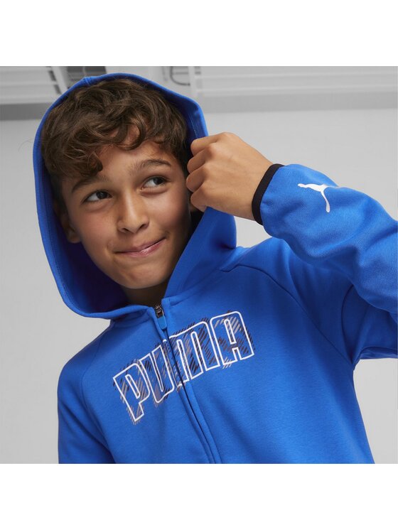 Puma Puma Bluza 676291 Niebieski Regular Fit