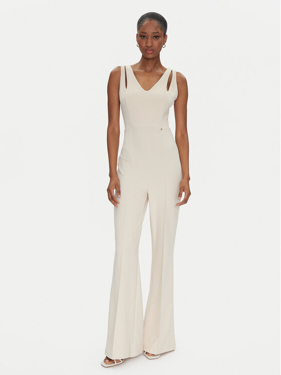 Rinascimento Rinascimento Jumpsuit CFC0019842002 Beige Regular Fit