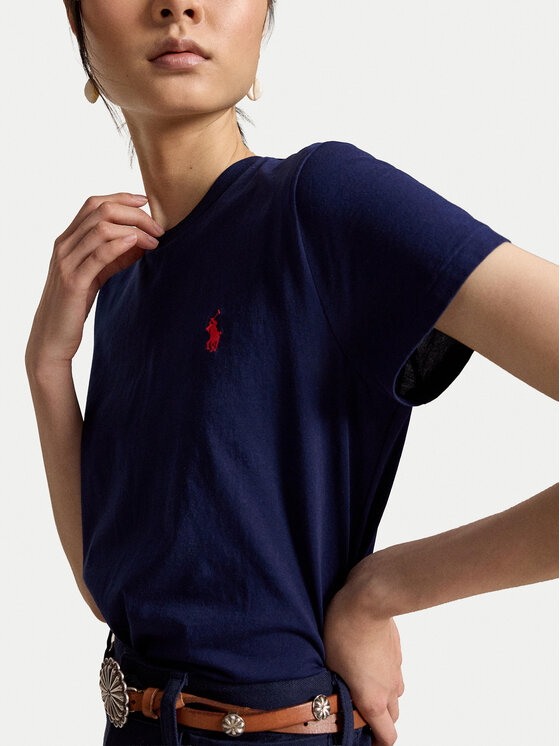 Polo Ralph Lauren Polo Ralph Lauren T-shirt 211B14605031 Tamnoplava Regular Fit