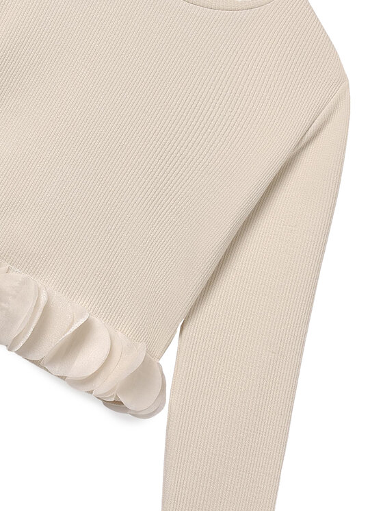 Mayoral Mayoral Majica 7030 Bež Regular Fit