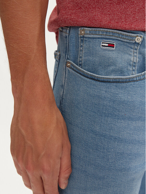 Tommy Jeans Tommy Jeans Blugi Austin DM0DM20174 Albastru Slim Tapered Fit