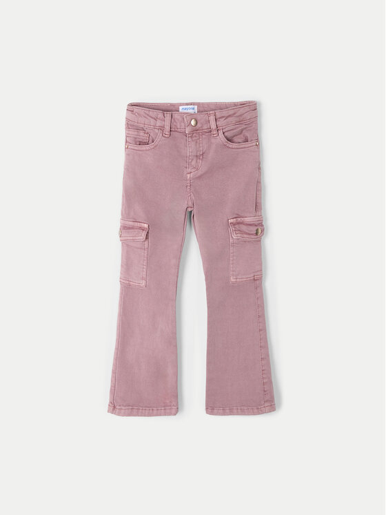 Mayoral Mayoral Jeans hlače 4543 Roza Regular Fit
