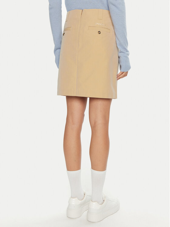 2NDDAY 2NDDAY Minirock Dannina 2245151229 Beige Regular Fit