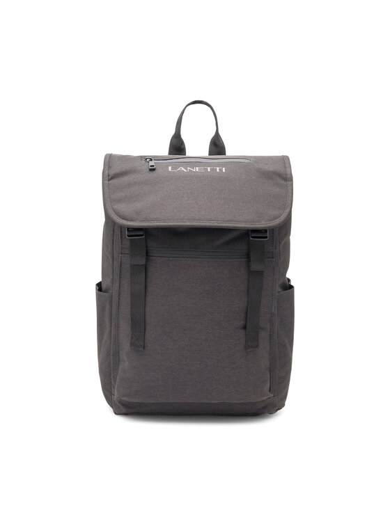 Lanetti Lanetti Ruksak LAN-K-005-04P Crna
