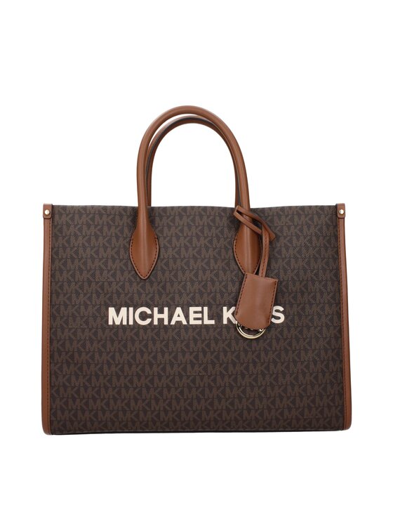 Michael Kors Michael Kors Torebka Brown Fabric Hand Brązowy