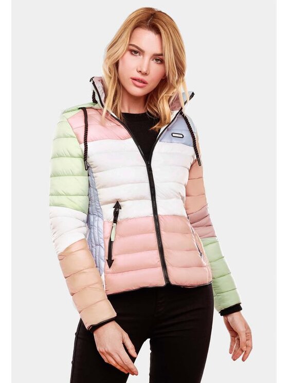 Navahoo Navahoo Kurtka przejściowa Lulana-multikulti Kolorowy Casual Fit