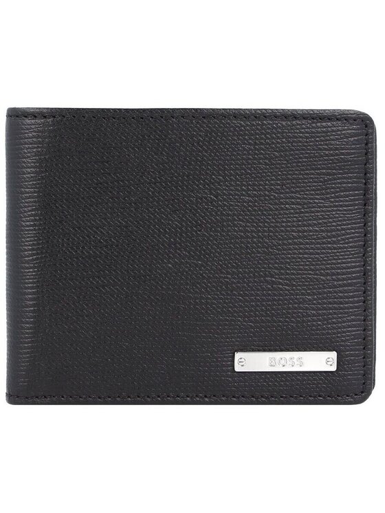 Portfel męski HUGO BOSS, Czarny, GalleryA/6 cc/ 50470472/01