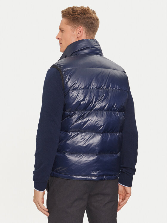 La Martina La Martina Weste ZMO007 PA078 Dunkelblau Regular Fit