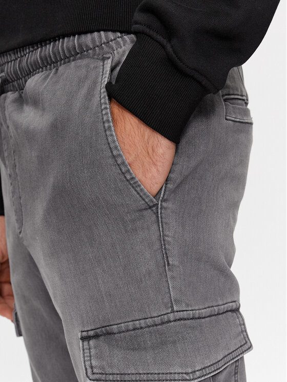 Only & Sons Only & Sons Pantaloni di tessuto 22027402 Grigio Regular Fit