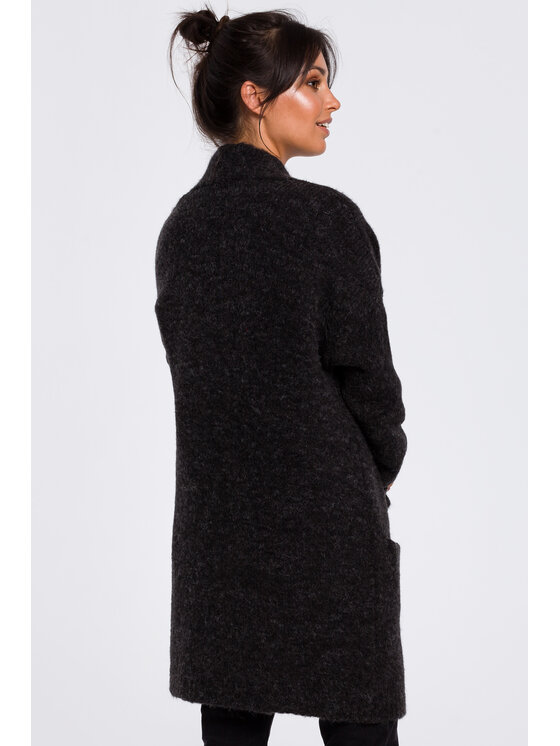 BeWear BeWear Kardigan bk034 Czarny Comfortable Fit