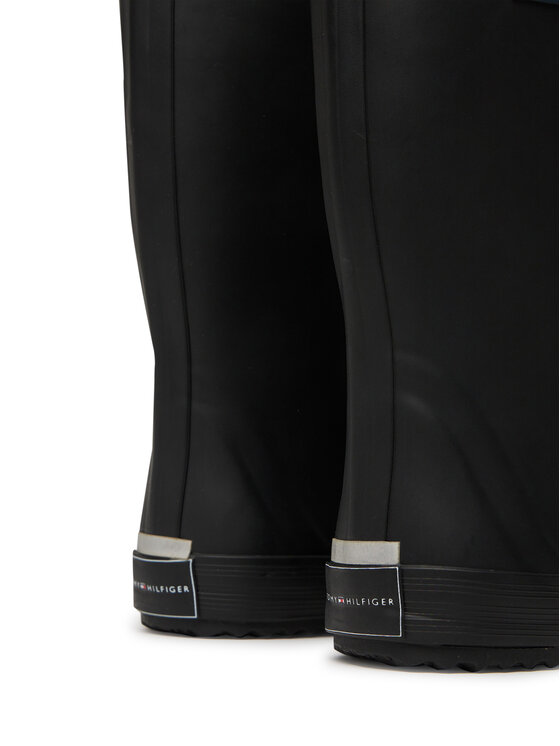 Tommy Hilfiger Tommy Hilfiger Гумени ботуши T3XC-33923-0047 S Черен
