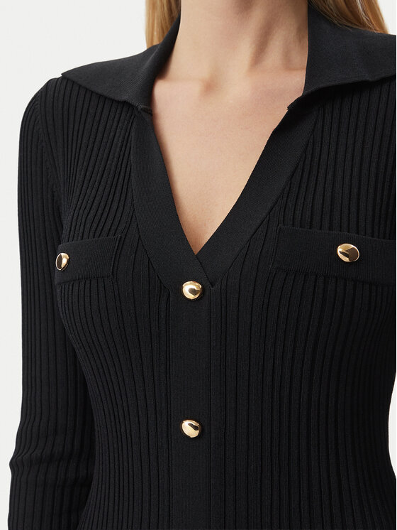 Marciano Guess Marciano Guess Трикотажна сукня G6BK33 Z1636 Чорний Slim Fit