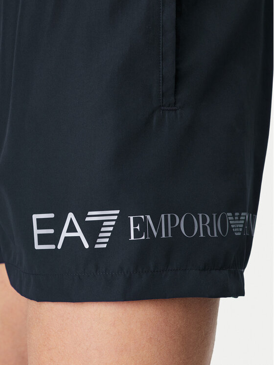 EA7 Emporio Armani EA7 Emporio Armani Plavecké šortky 7M002000 AF13049 MC026 Černá Regular Fit