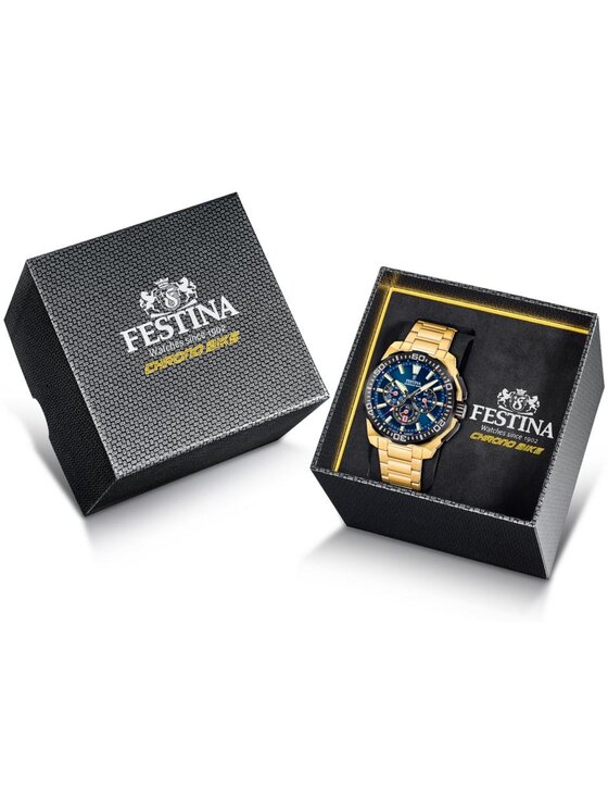 Festina Festina Zegarek F20727-1 Złoty