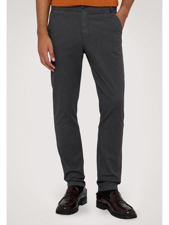 Trussardi Trussardi Pantaloni di tessuto P705M100088N023 Grigio Boy Fit