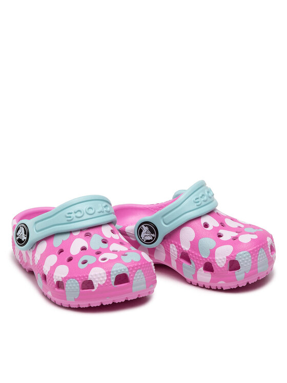 Crocs Crocs Iešļūcenes Classic Easy Icon Clog 207592 Rozā