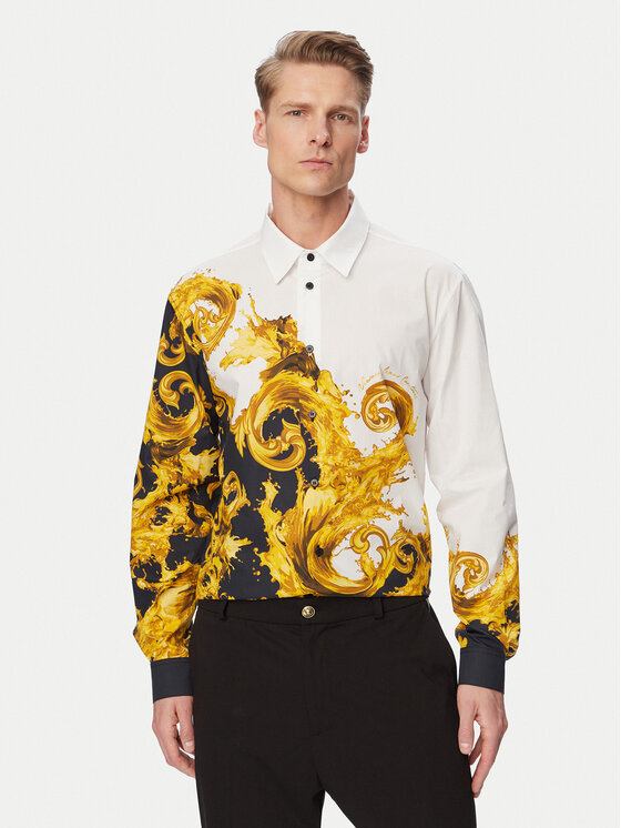 Versace Jeans Couture Versace Jeans Couture Πουκάμισο 80GAL2RB NS784 Λευκό Regular Fit