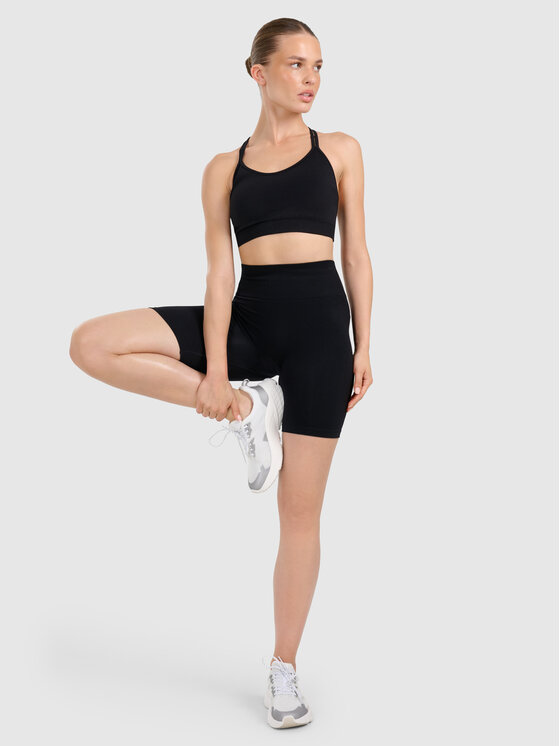 4F 4F Szorty sportowe MULTI ACTIVE Czarny Slim Fit