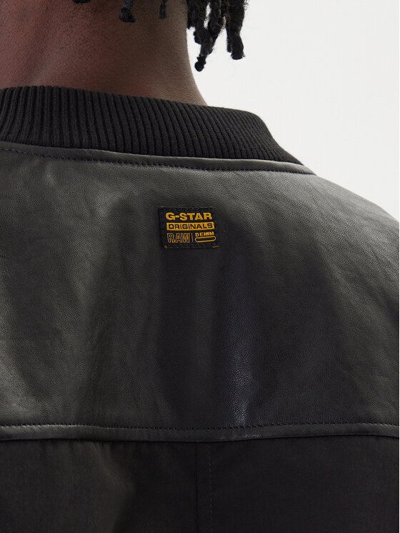 G-Star Raw G-Star Raw Яке бомбър Varsity D26928 C408 Черен Regular Fit