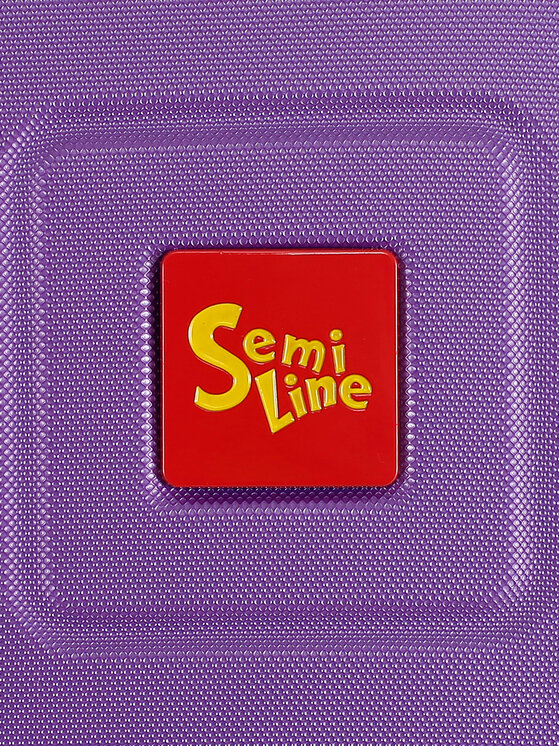 Semi Line Semi Line Walizka średnia T5940-2 Fioletowy