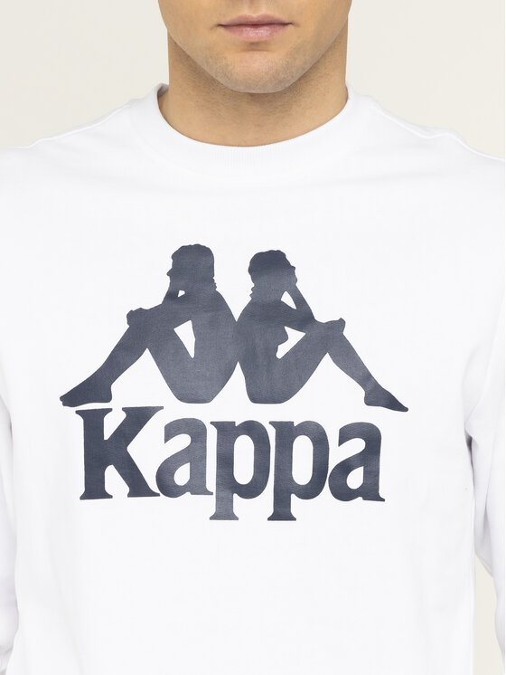 Kappa Kappa Sweatshirt 703797 Weiß Regular Fit
