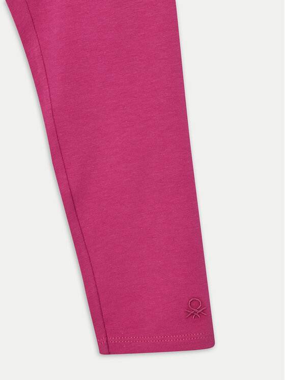 United Colors Of Benetton United Colors Of Benetton Leggings 3MT1GF01L Ružičasta Slim Fit