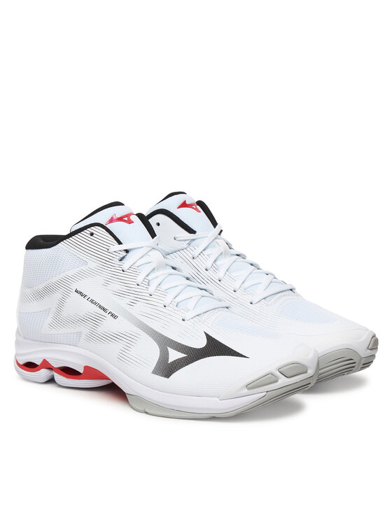 Mizuno Mizuno Halové topánky Wave Lightning Pro Mid V1GA2665 59 Biela