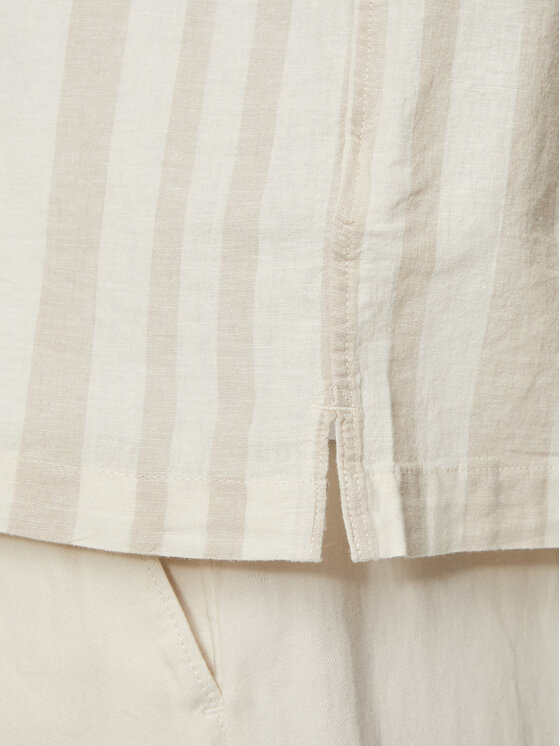 Gap Gap Koszula 855348 Beżowy Regular Fit
