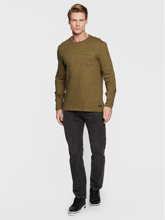 Longsleeve 20714549 Verde Regular Fit