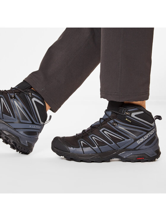 Salomon Salomon Trekkingschuhe X Ultra 3 Mid Gtx GORE-TEX 398674 33 V0 Schwarz