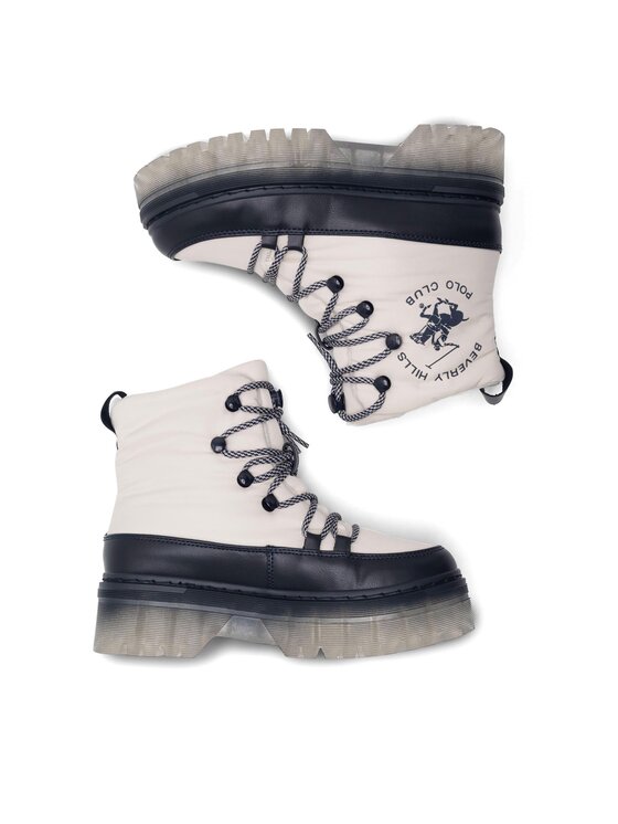Beverly Hills Polo Club Beverly Hills Polo Club Schnürstiefeletten WS12888-01 Weiß