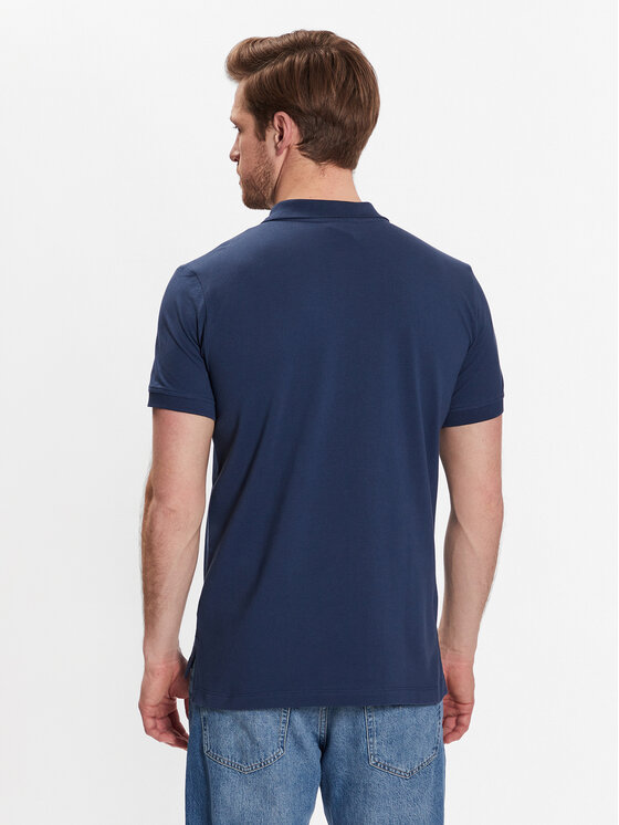 Geox Geox Polokošeľa Piquet M3510B-T2649 F4070 Modrá Regular Fit
