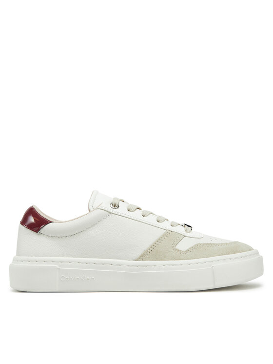 Sneakers Calvin Klein Cupsole Lace Up HW0HW02470 Alb