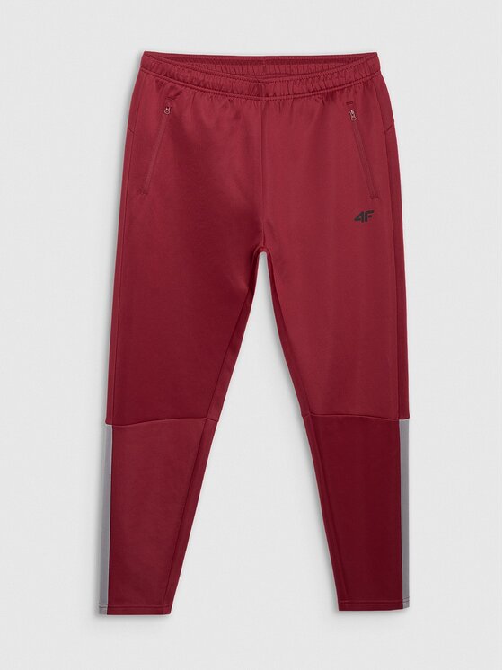 4F 4F Pantaloni da tuta 4FWAW25TFTRM0936-61S Rosso Regular Fit