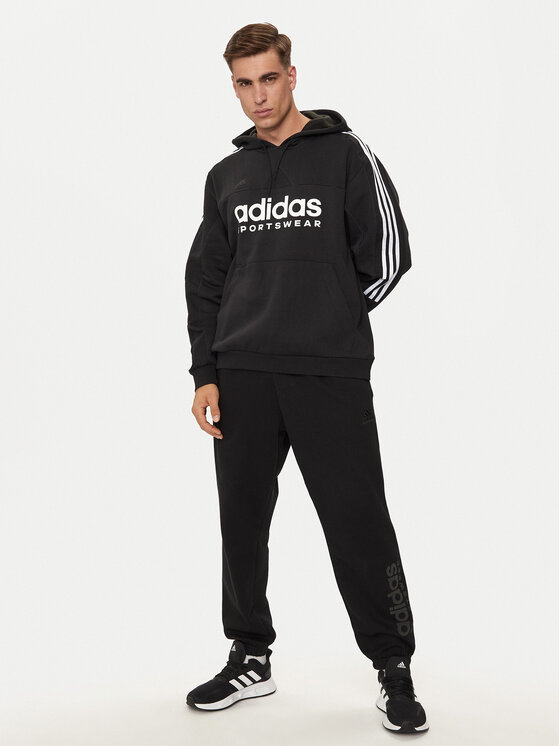 adidas adidas Majica dugih rukava House of Tiro IV8126 Crna Loose Fit