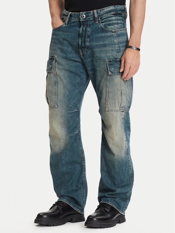 G-Star Raw G-Star Raw Джинси Contor 3D D27049-E358 Голубий Regular Fit